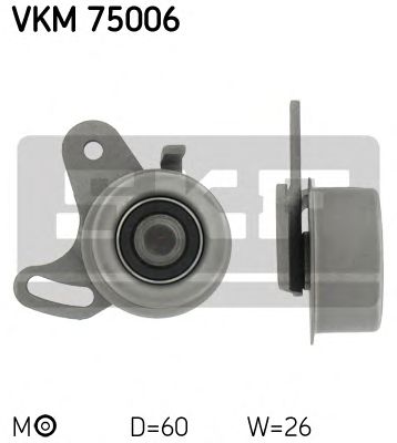 VKM 75006 SKF Ролик модуля натягувача ременя1